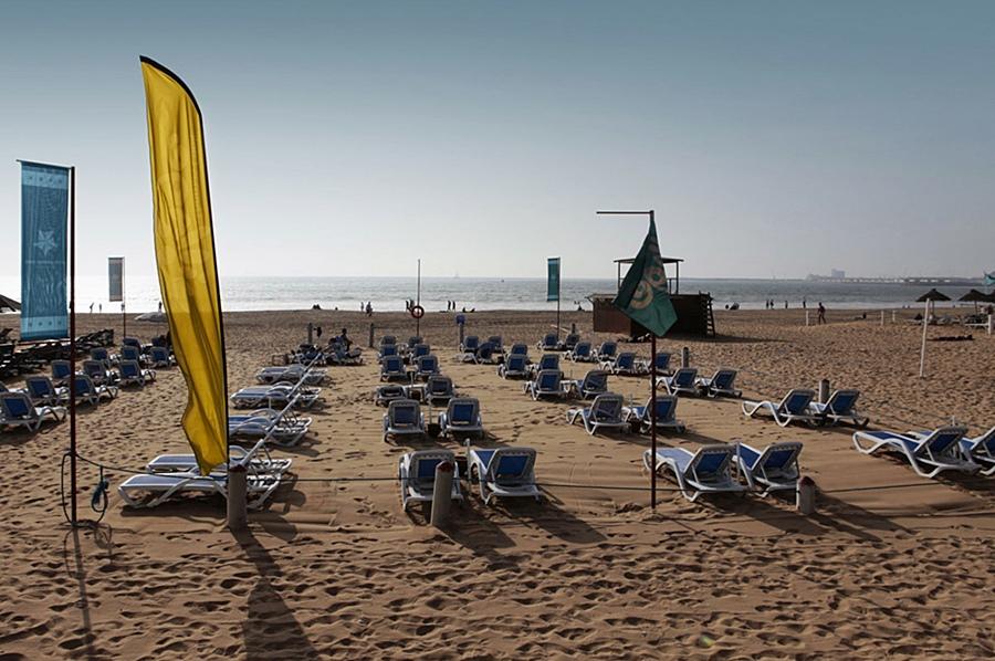 Tui Suneo Kenzi Europa Agadir Exterior foto Beach at the resort