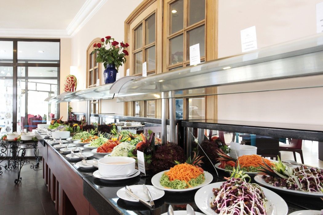 Tui Suneo Kenzi Europa Agadir Exterior foto A salad bar